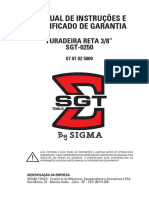 SGT-0250 - Furadeira Reta 3-8 - MN