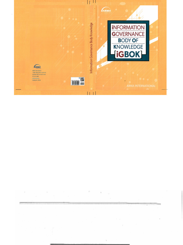 Information Governance Body Knowledge | PDF