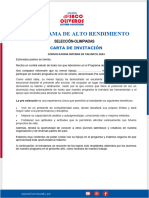 Carta de Invitación Interna - Pre Selección 2024-Difusión