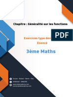 3ème Maths: Chapitre: Généralité Sur Les Fonctions