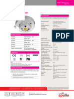 PP2611 XP95 Heat Detector Data Sheet