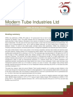 CRISIL Research - Ipo Grading Rat - Modern Tube