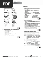 Steps Plus Klasa 6 Test Answers | PDF