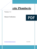 Calculette Plomberie Notice