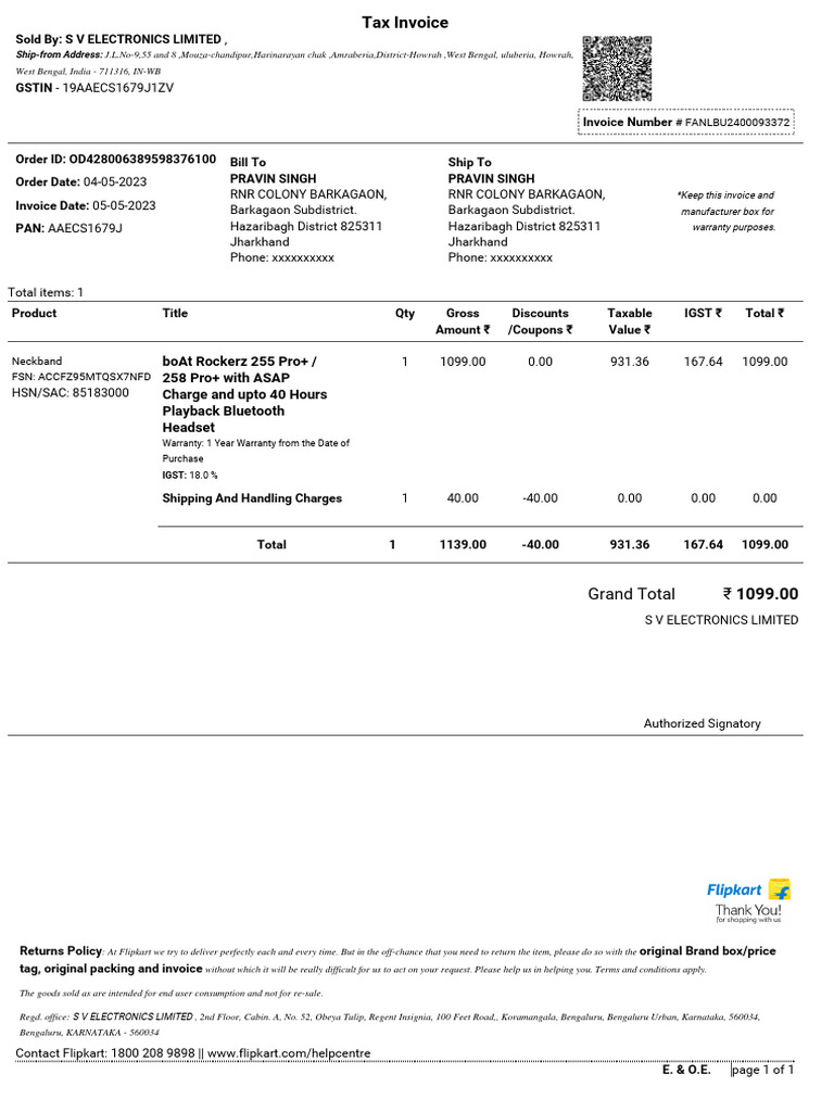 Od428006389598376100 230508 073858 | PDF | Government Finances | Payments