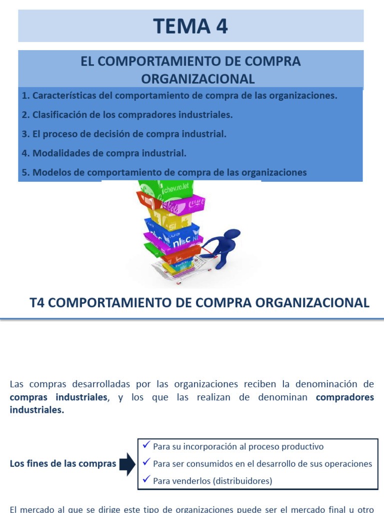 Comportamiento de Compra Organizacional | PDF