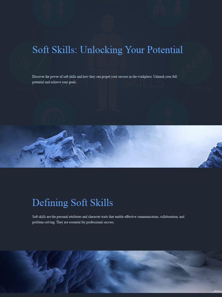 Soft Skills Unlocking Your Potential PDF Skill Leadership