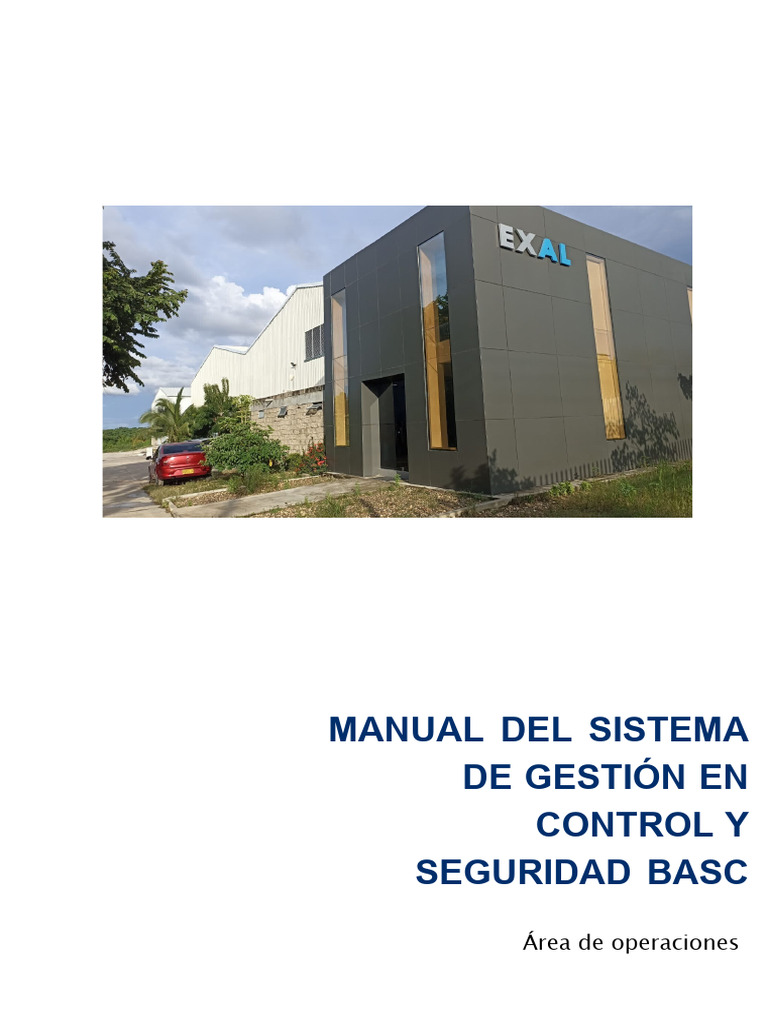 Manual BASC: Gestión y Seguridad en Operaciones | PDF | Business | Valores