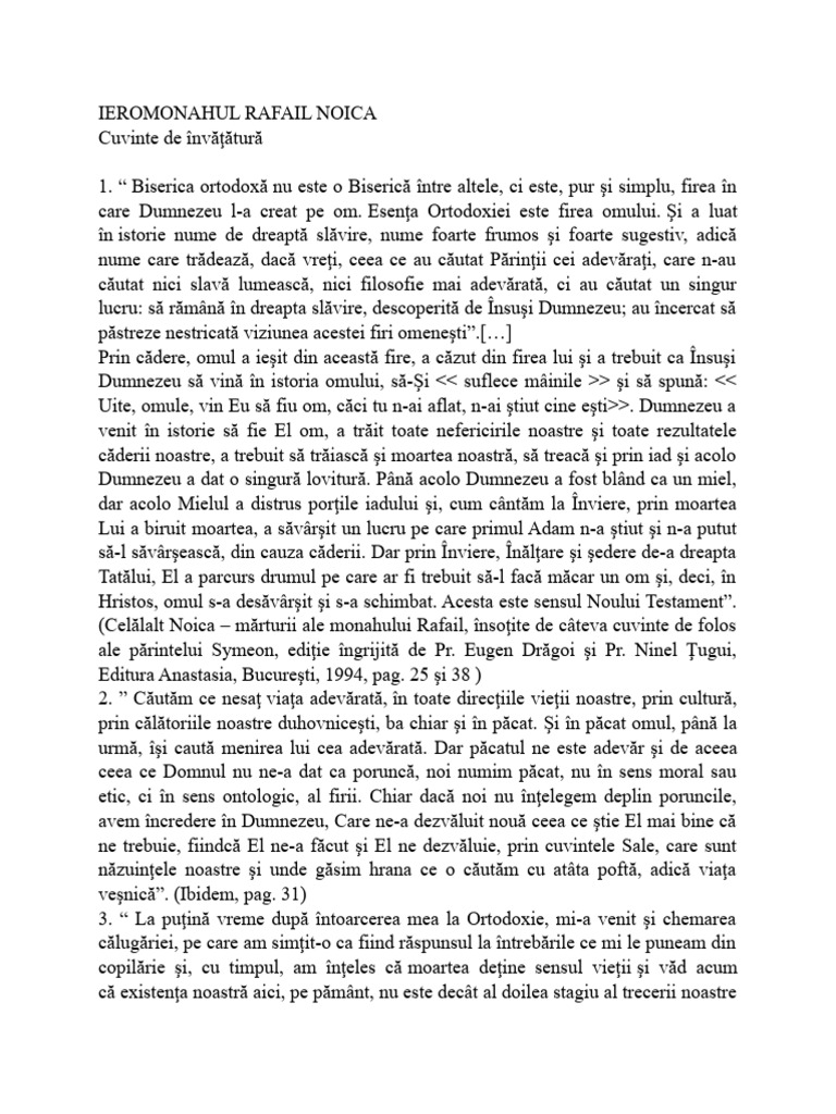 Rafail Noica | PDF