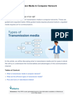 Types of Transmission Media in Computer Network: Updated On Jun 22, 2023 17:51 IST