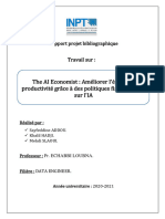 The AI Economist Améliorer L'égalité Et La Productivité Grâce À Des Politiques Fiscales Axées Sur l'IA.