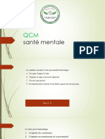 QCM Santé Mentale 1