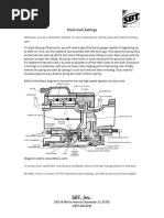 Sea-Doo Stock Carb Settings