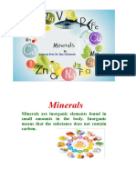 Minerals