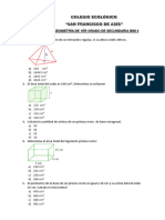 Balotario Geometria 1ero - Bim4