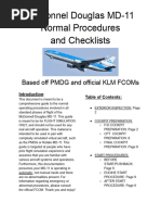 MD-11 Checklist for MS Flight Simulator | PDF | Manual Transmission ...