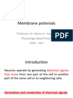 Membrane potential (2)