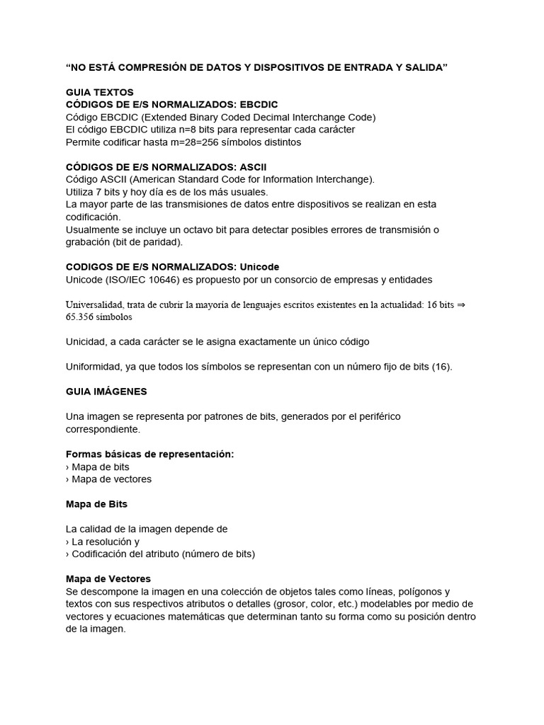 Resumen intro info pdf unidad central de procesamiento ascii