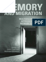Julia Creet and Andreas Kitzmann - Memory and Migration - Multidisciplinary Approaches To Memory Studies-University of Toronto Press (2011)