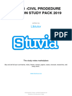 Civ3701 Study Pack 2019