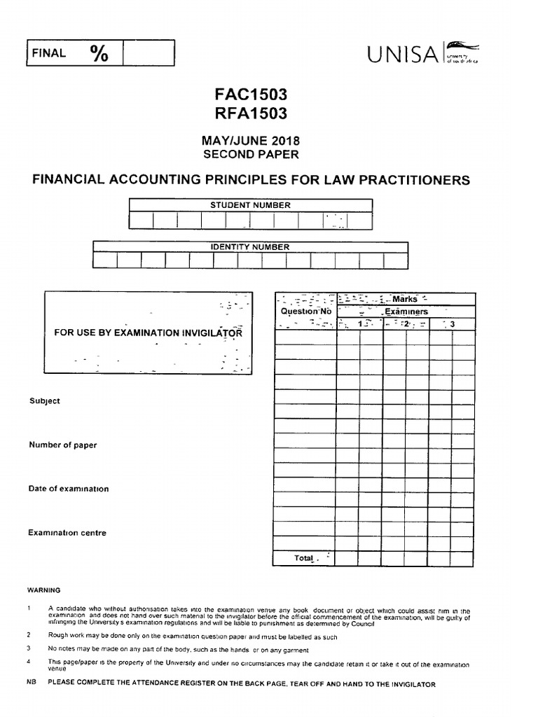 Fac1503 2018 6 e 2 | PDF