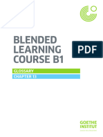 Blended Learning Course B1: Glossary