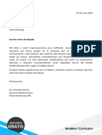 10 Modelo de Carta de Despido A Un Trabajador