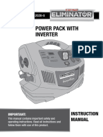 Power Pack With Inverter: Model No. 011-2028-8
