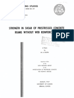 Sozen (1957) - Thesis - Strength in Shear of Prestressed Concrete Beams Without Web Reinforcement