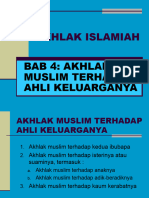 Akhlak Terhadap Keluarga