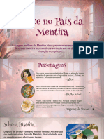 Alice No País Da Mentira - CLUBE DO LIVRO