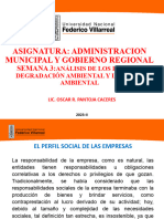 Semana 3 - Análisis de Los Riesgos, Degradación Ambiental y La Salud Ambiental