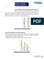 Arthrose Exercices Fiche Pratique Lombaire