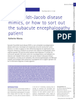Subacute Encephalopathy (CJD Mimics) - 2011