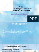 AKM-Analisis Kompetensi Minimum-PARADIGMA PENDIDIKAN