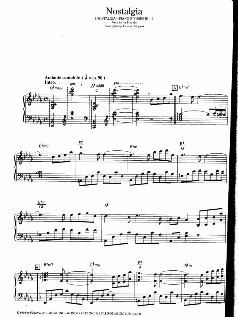 Nostalgia | PDF