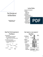 Fluid & Acid Base Balance