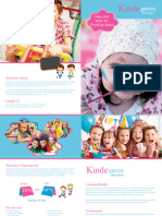 Kindergarten Bi-Fold Brochure