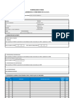 Formulario de Llamados en A.S.S.E.