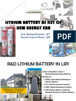 Lithium Battery As Key of New Energy Era