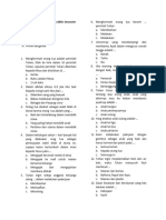 Ujian Akhir Semester Penilaian Akhir Semester KELAS II Semester 2