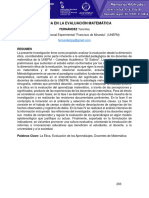 OJO - La Ética en La Evaluación Matemática