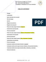 Estructura Plan de Trabajo 5° Semestre 23-24 A