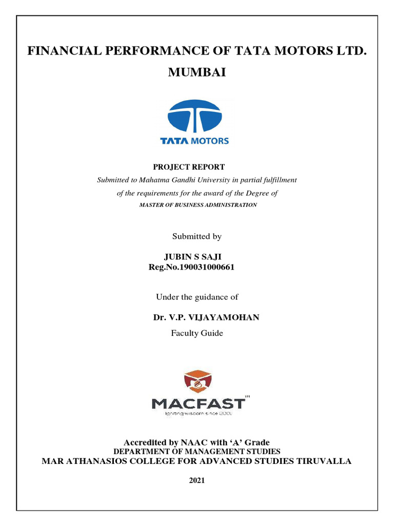Tata Motors Service Manual Pdf