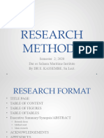 Lect 1. SMG 09312 Research Methods