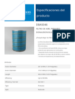 DBA5046 - Especificaciones Del Producto