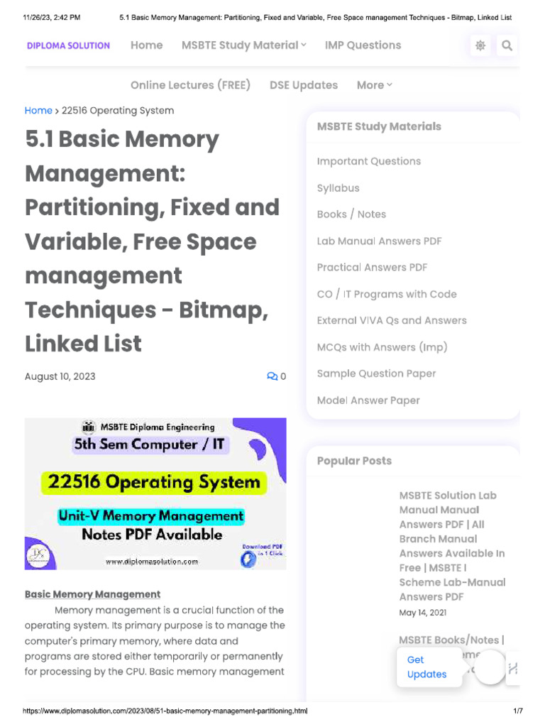 Operating System 5 Pdf