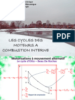 Les Cycles Thermodynamiques Des Moteurs À Combustion Interne