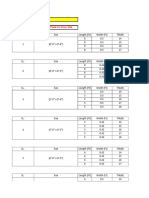 Mango Wood Measurements Sheet