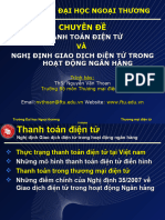 302 - VTV2 - Thanh Toan Dien Tu Va Nghi Dinh GD ĐT Trong Ngan Hang 4th